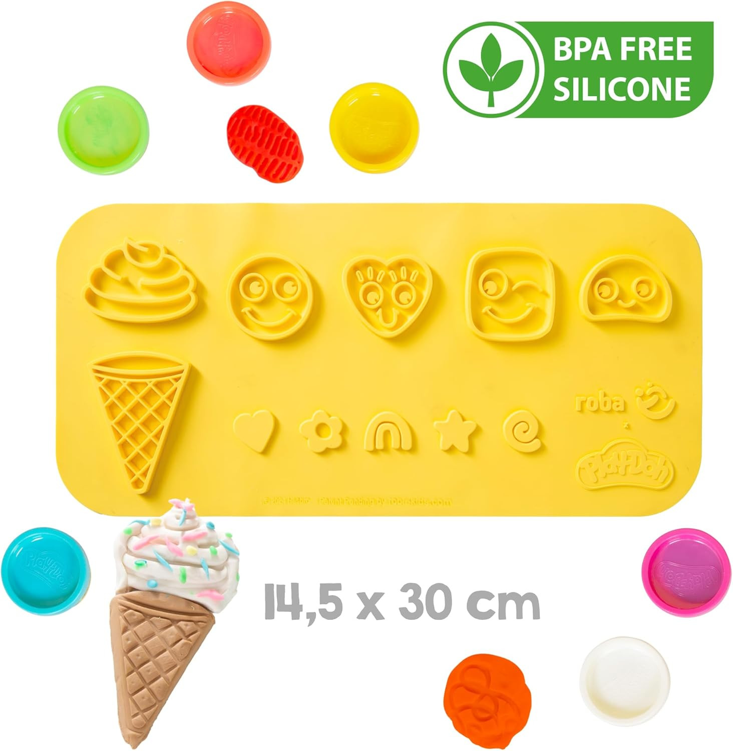 Play-Doh Set di Gioco Con Strumenti in Legno FSC