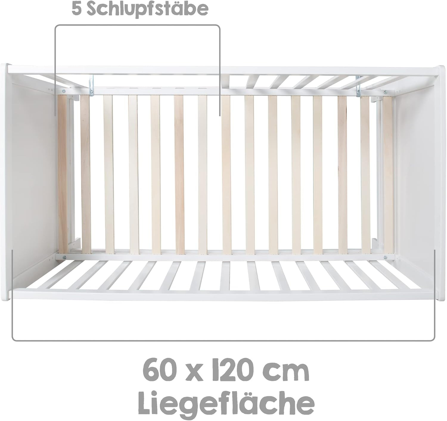 Lettino Co-sleeping 60 x 120 cm