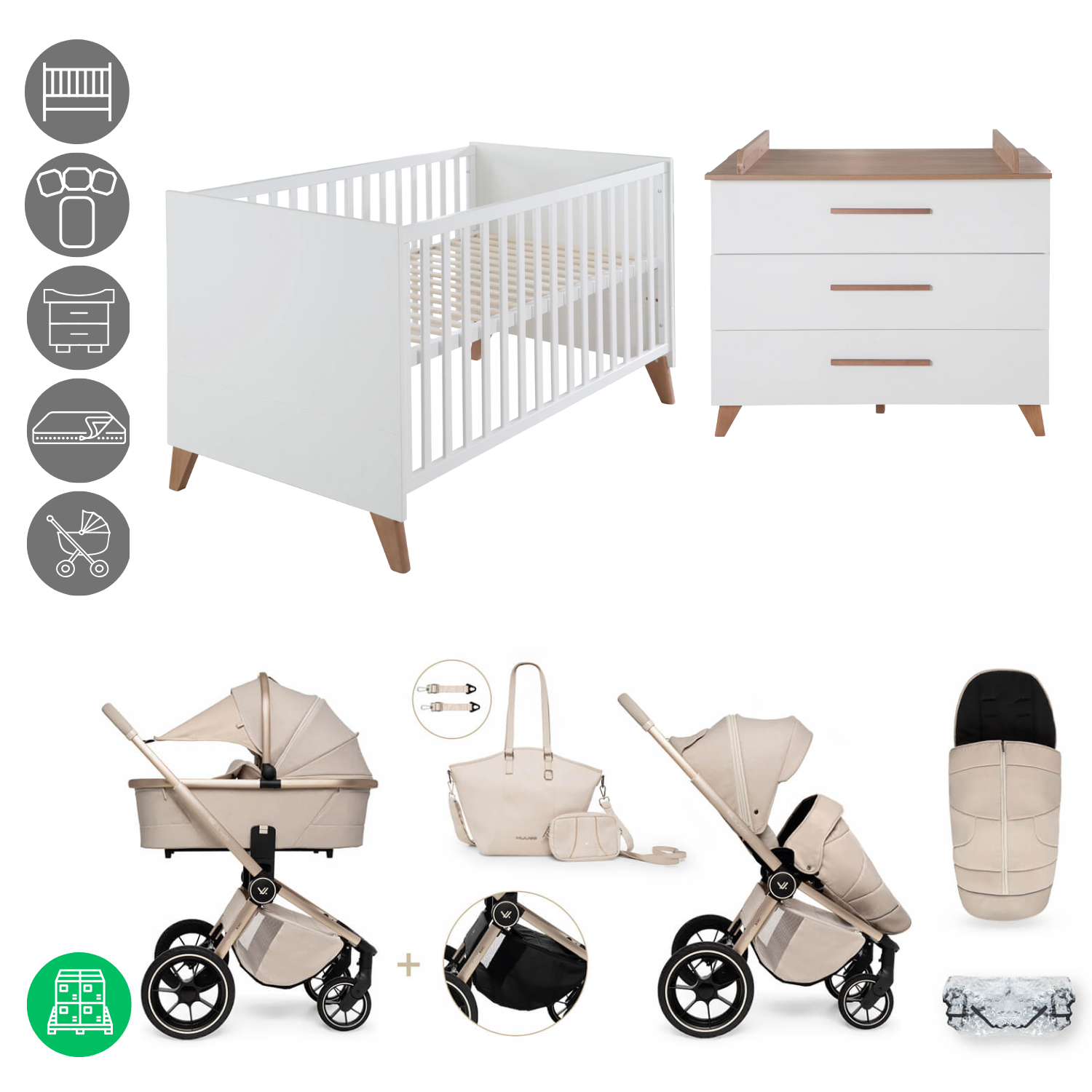 Chambre Quick Boho d'Ole et Trio