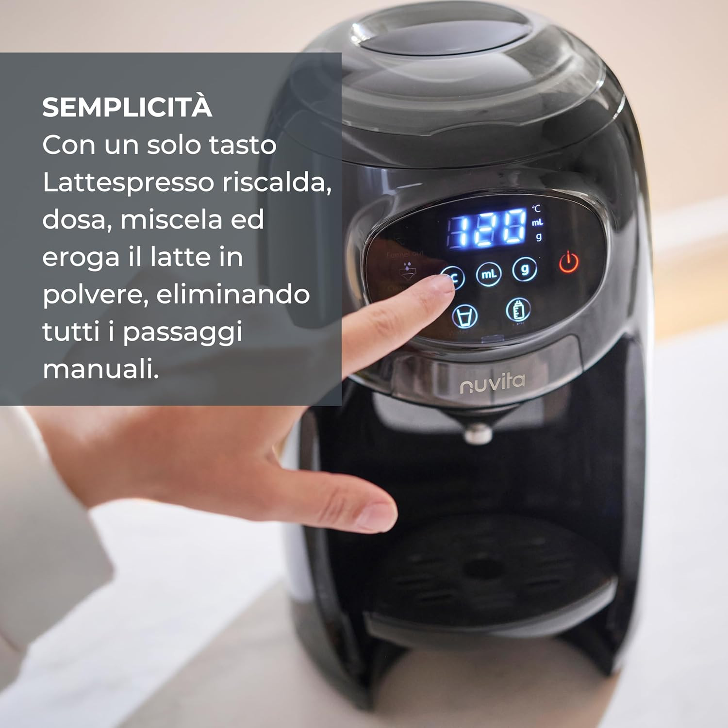 Lattespresso - Preparatore Istantaneo di Latte in Polvere