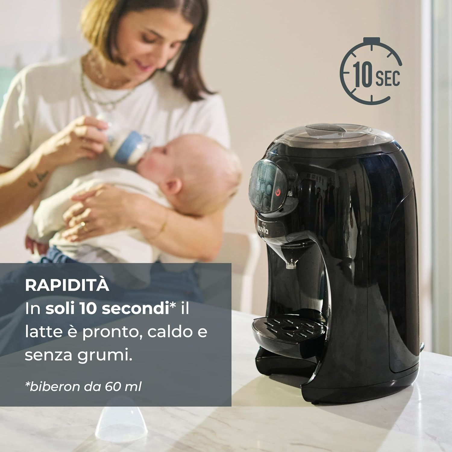 Lattespresso - Preparatore Istantaneo di Latte in Polvere