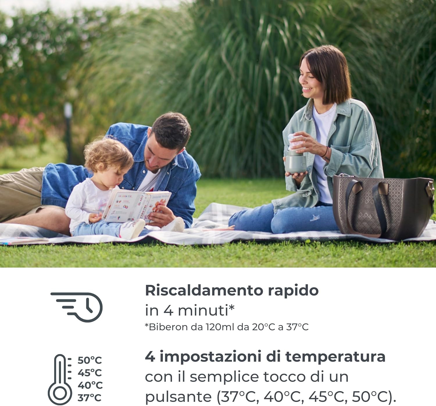 Scaldabiberon Portatile Nuvita Universale Warm' n go