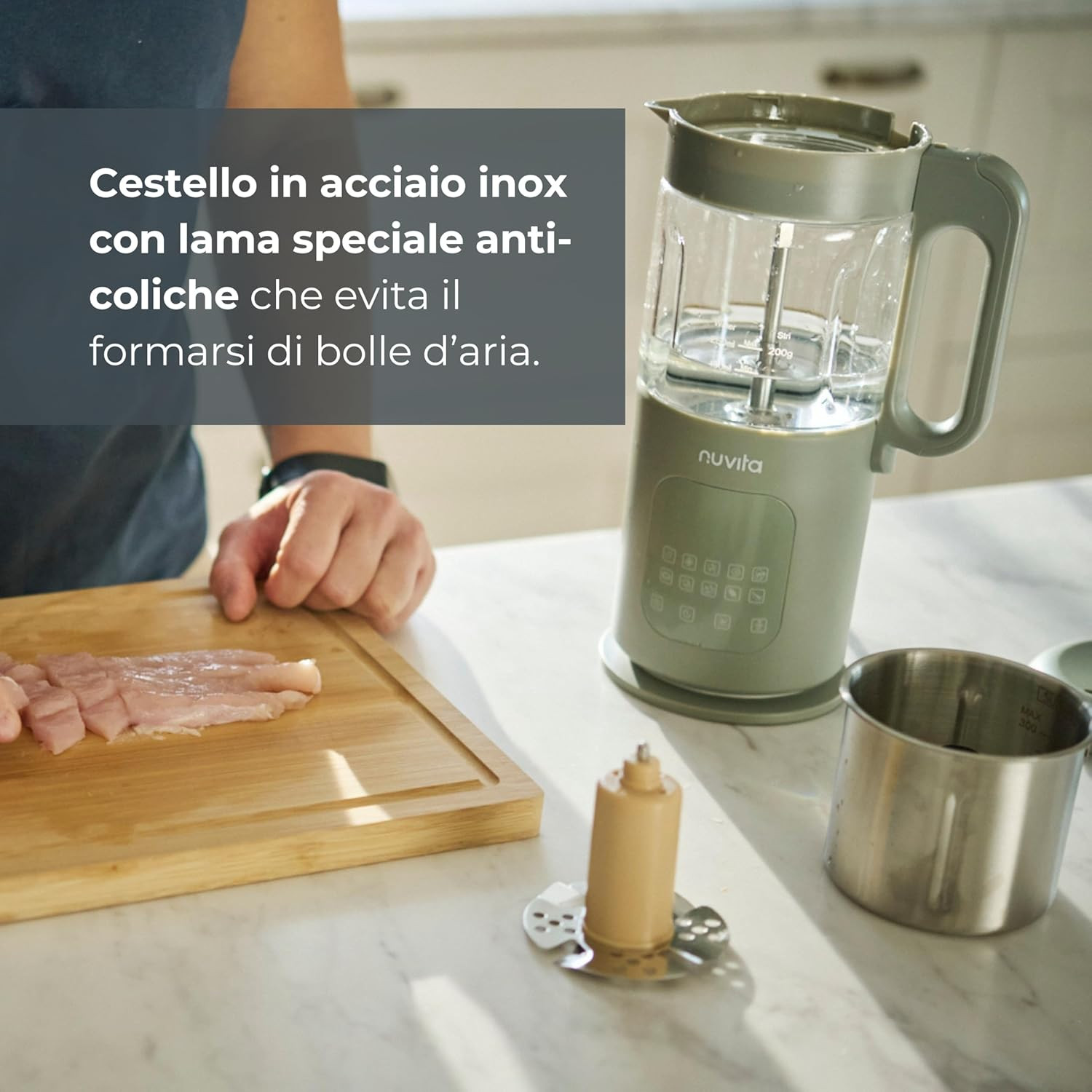 Cuocipappa multifunzione 7 in 1 Magic Pappa con Ricettario