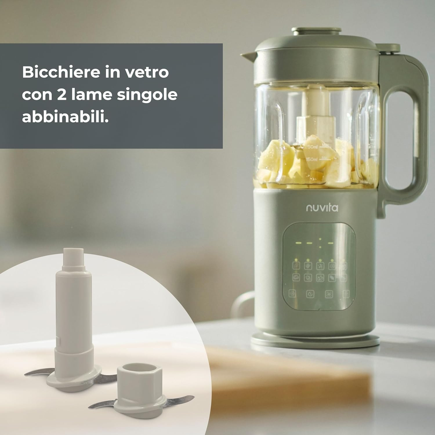 Cuocipappa multifunzione 7 in 1 Magic Pappa con Ricettario