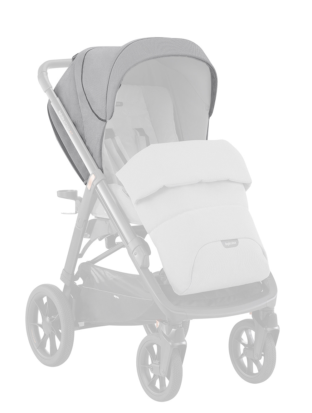 Capottina Passeggino Aptica XT Igloo Grey