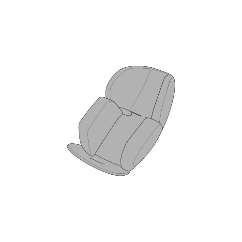 Reductor de asiento de coche Darwin Inglesina Negro
