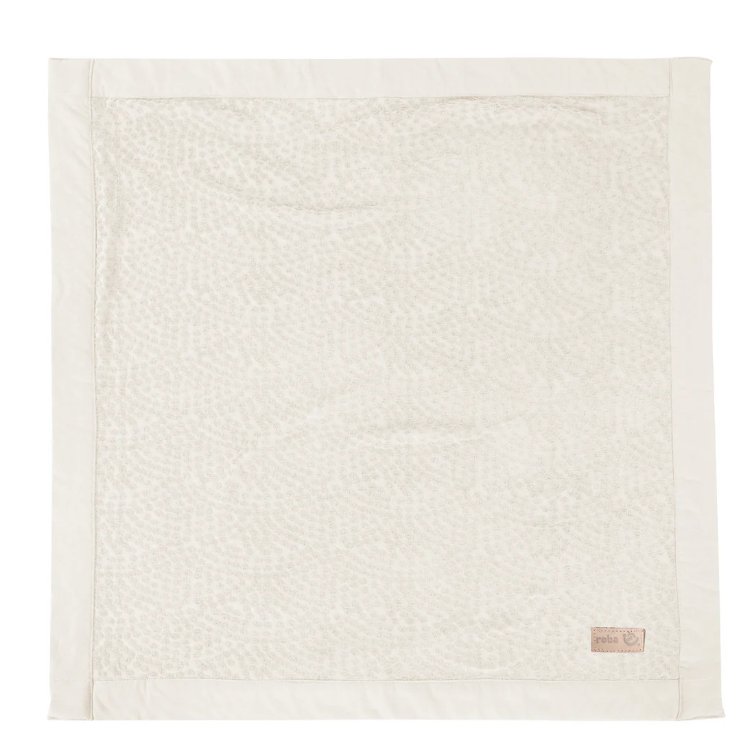 Coperta per neonati 80 x 80 cm 'Seashells Oyster
