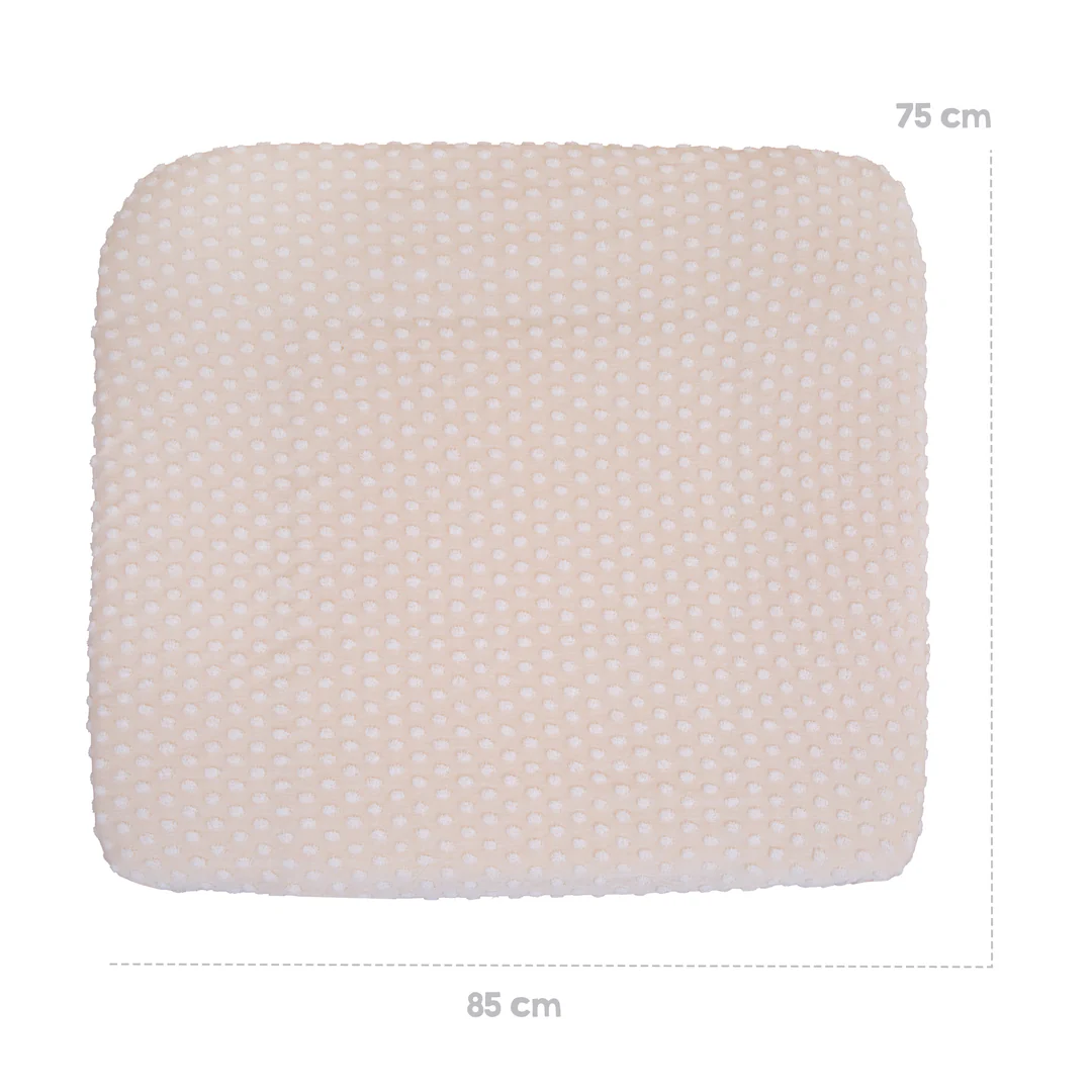 Drap housse bio pour table à langer 75x85