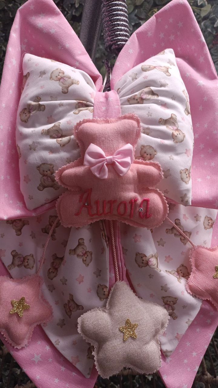 Fiocco Nascita Neonata Artigianale