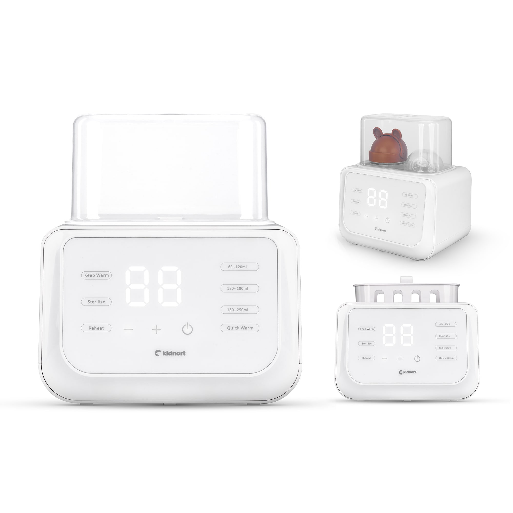 Scaldabiberon e Sterilizzatore doppio Hap 4 in 1
