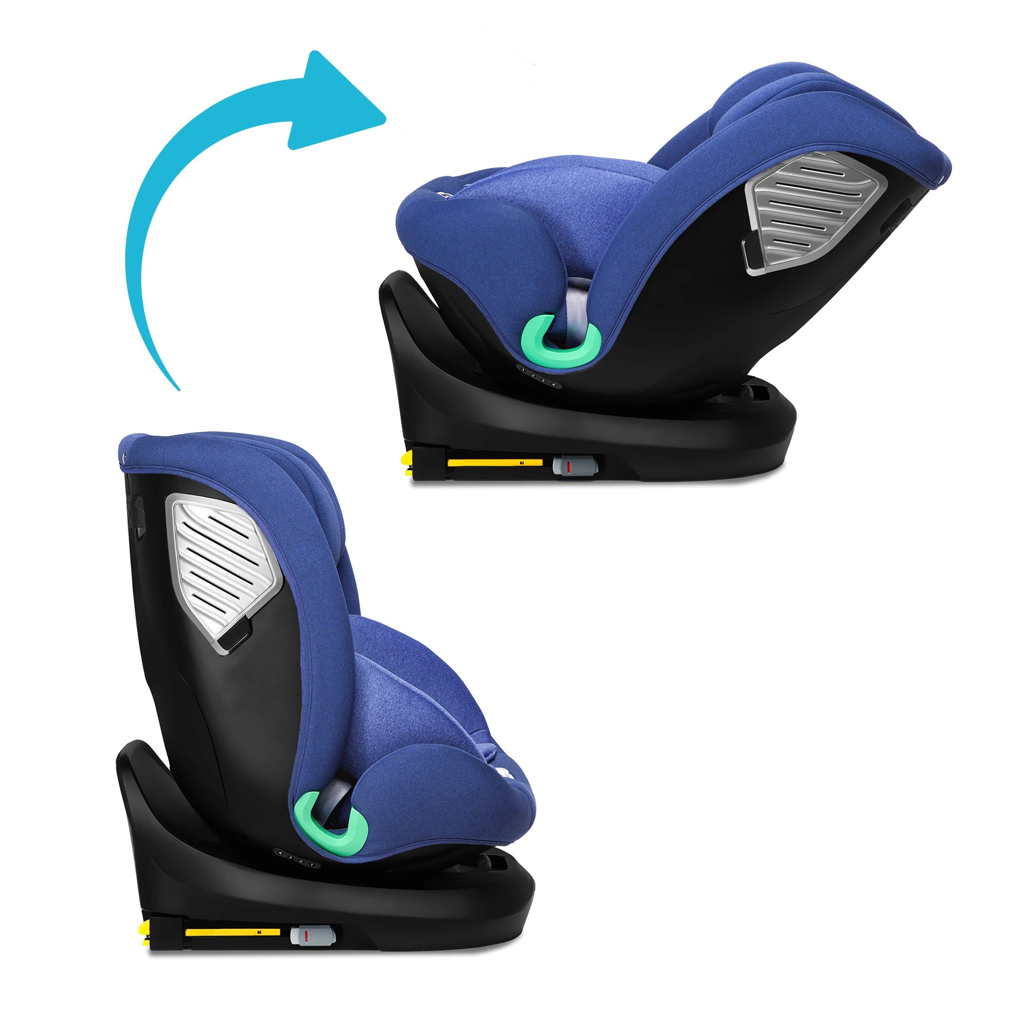 Siège auto Rådjur avec pied de support - 40-150 cm i-Size