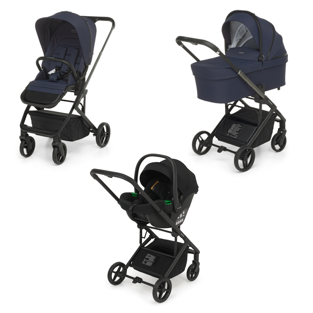 Poussettes Trios Foppapedretti TicToc - Rek i-Size - Navy