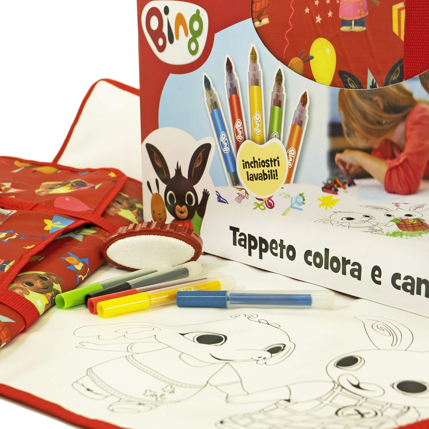Bing Tappeto colora e cancella