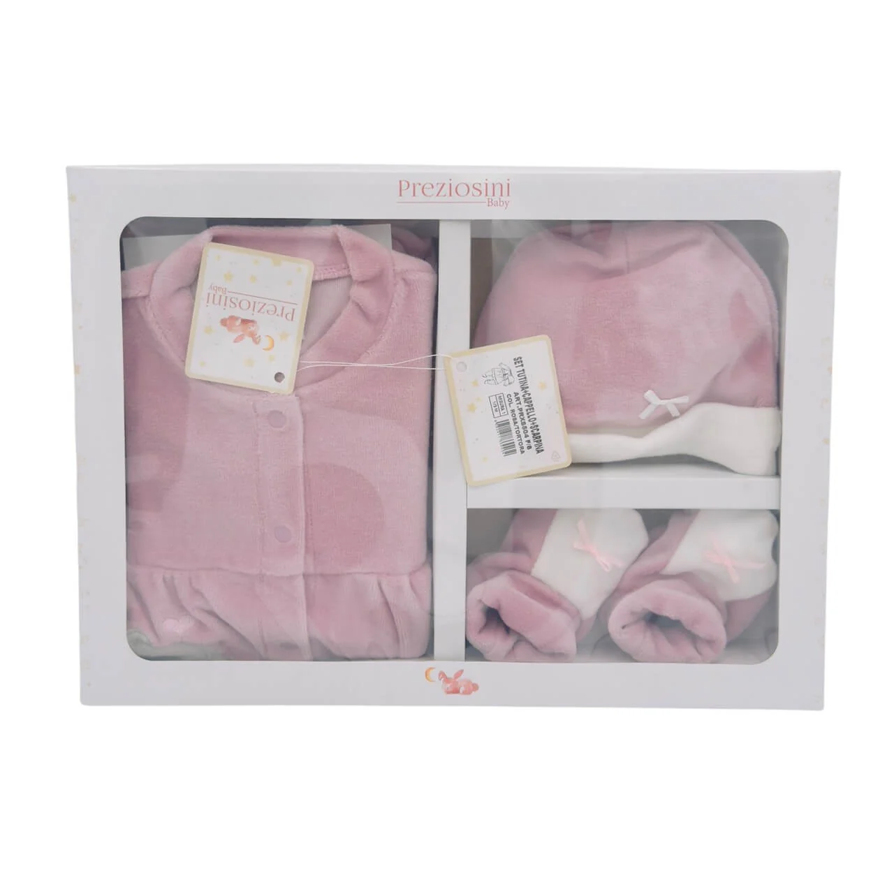 Ensemble bébé 3 pièces en chenille