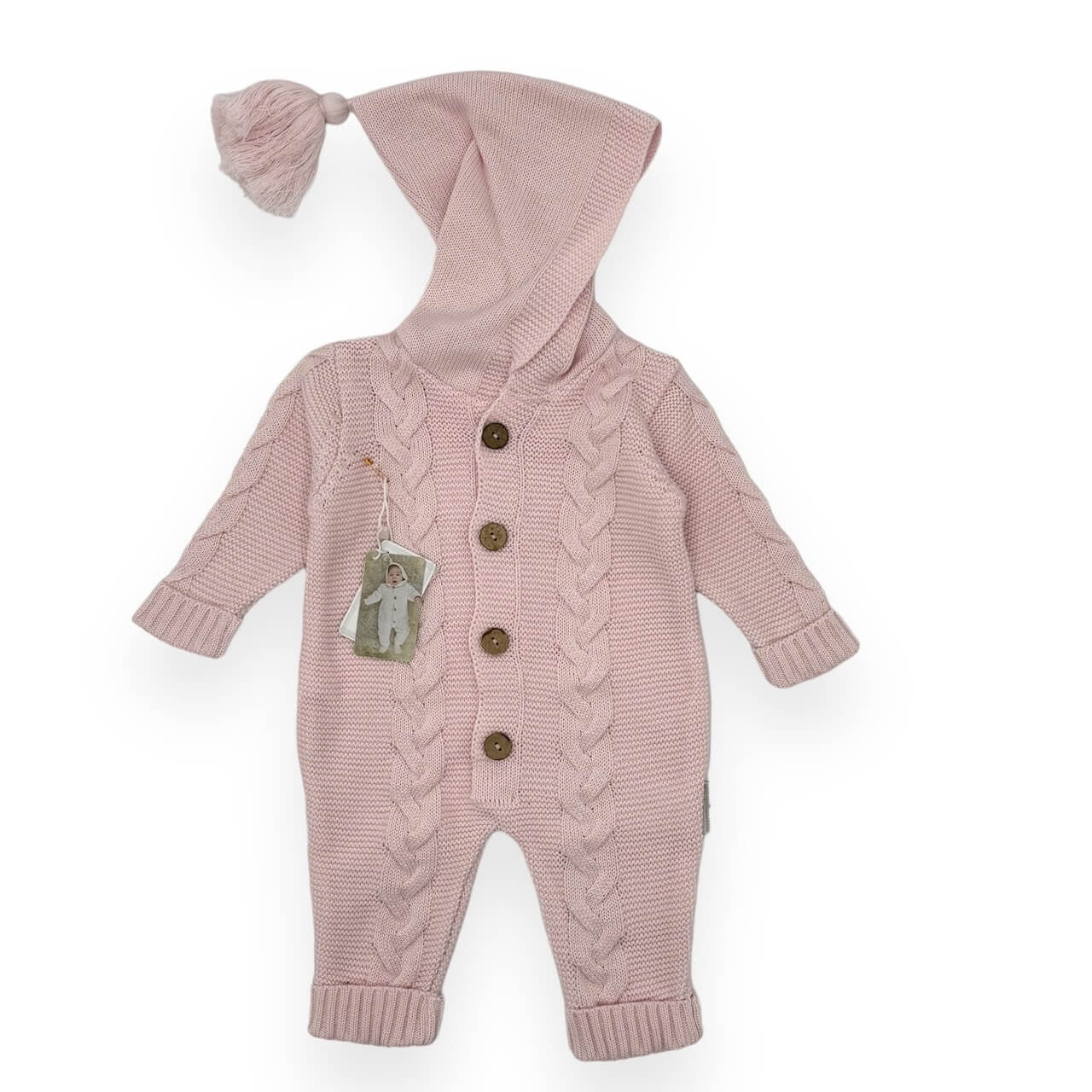 Nazzareno Gabrielli Barboteuse en laine rose