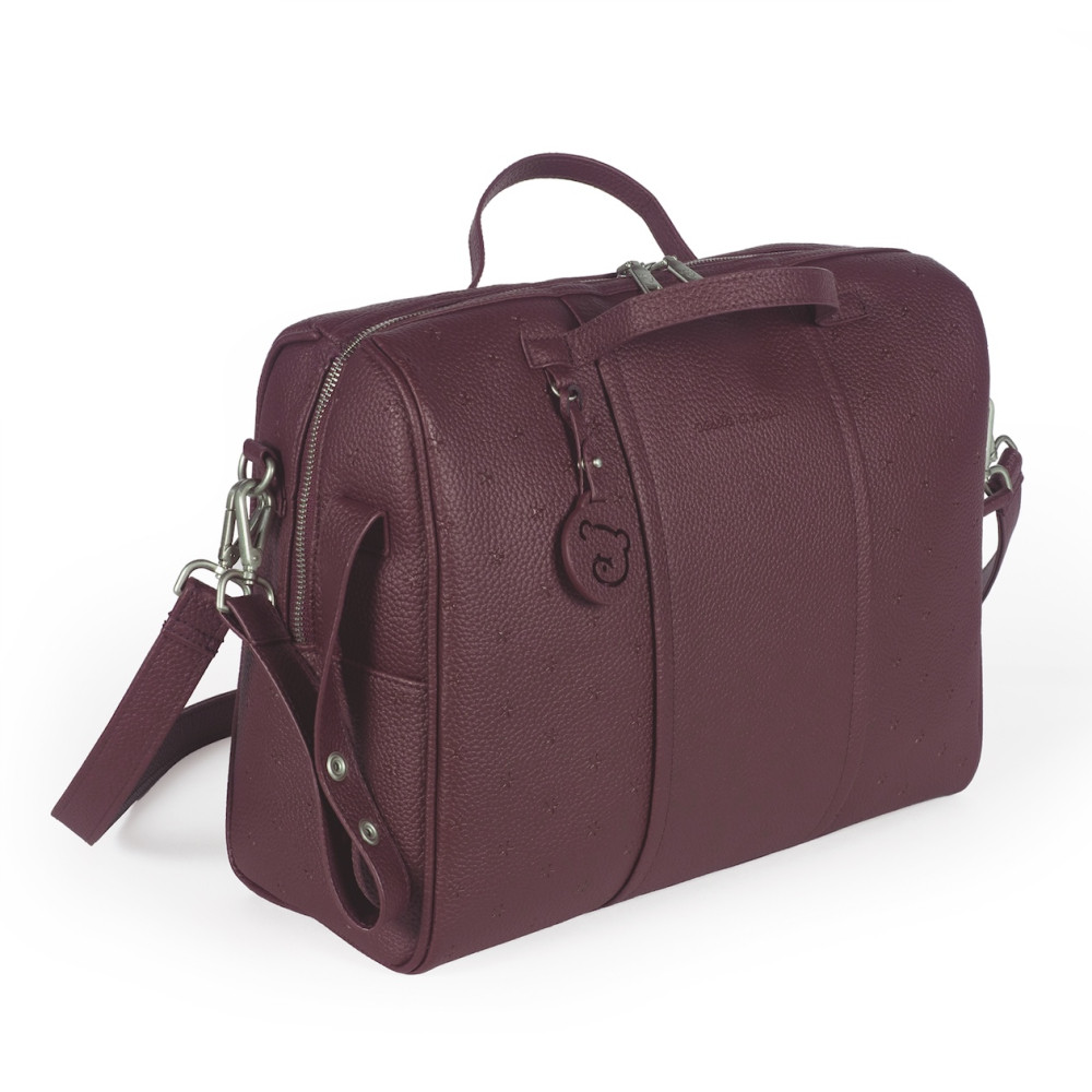 Sac de maternité London Pasito a Pasito - Cerise