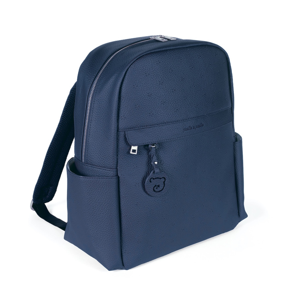 Sac à dos de maternité bleu London Pasito a Pasito