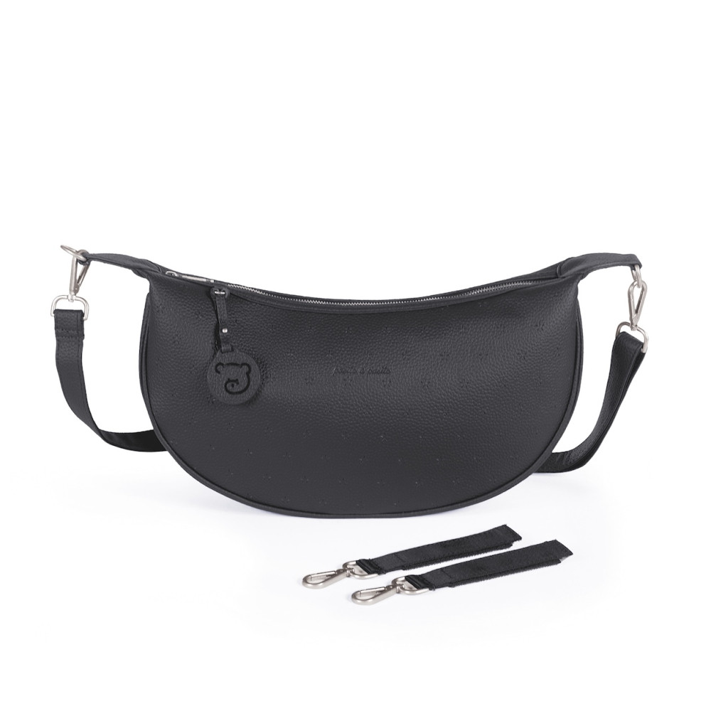 Sac à bandoulière noir Gondola London