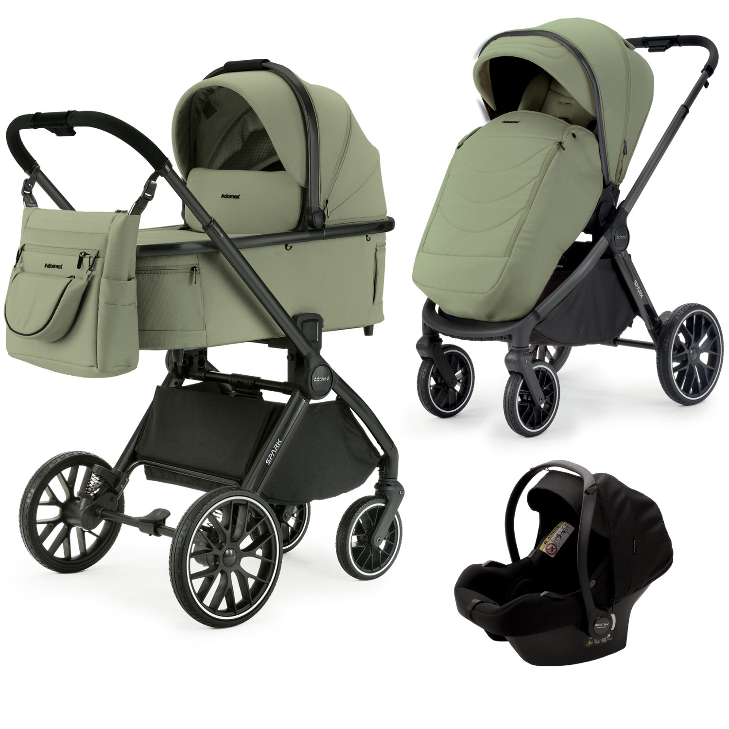 Kombikinderwagen Adamex Spark