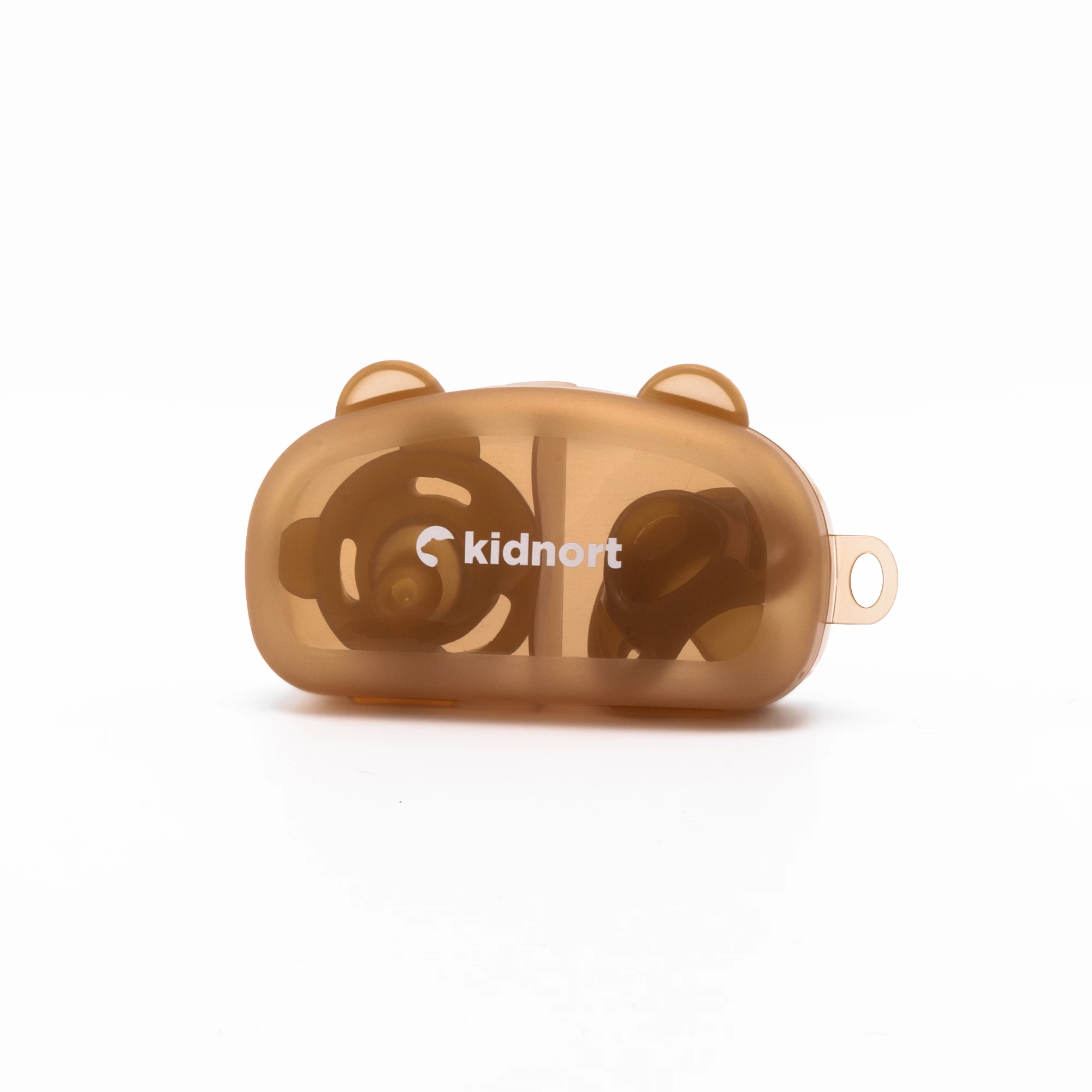 Chupete de silicona de 2 piezas para bebés de 0 meses Happling