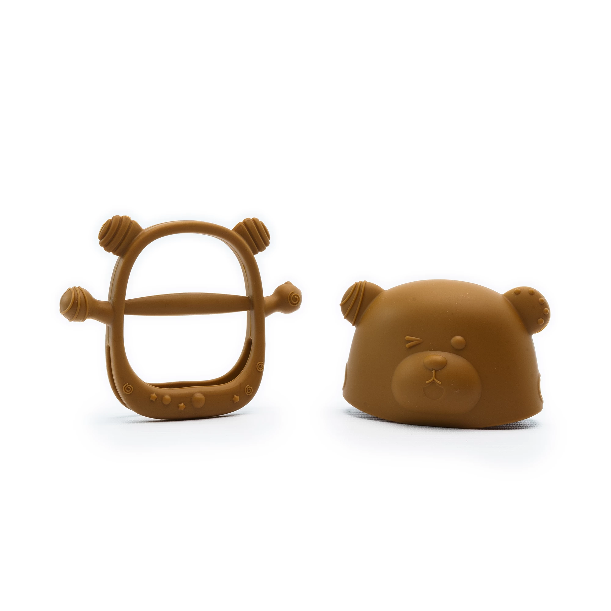 Massaggiagengive in silicone Glitre Brown