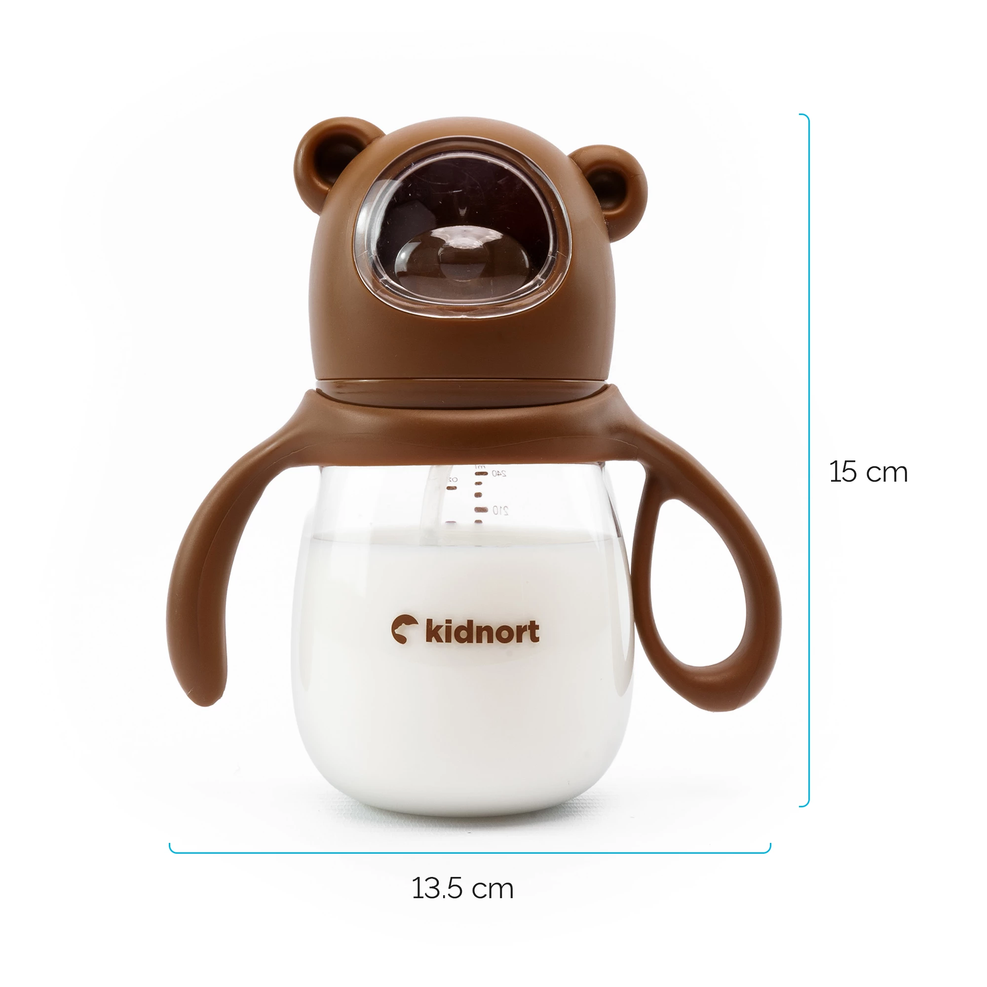 Babyflaschen und Tassen Kidnort Jordbaer