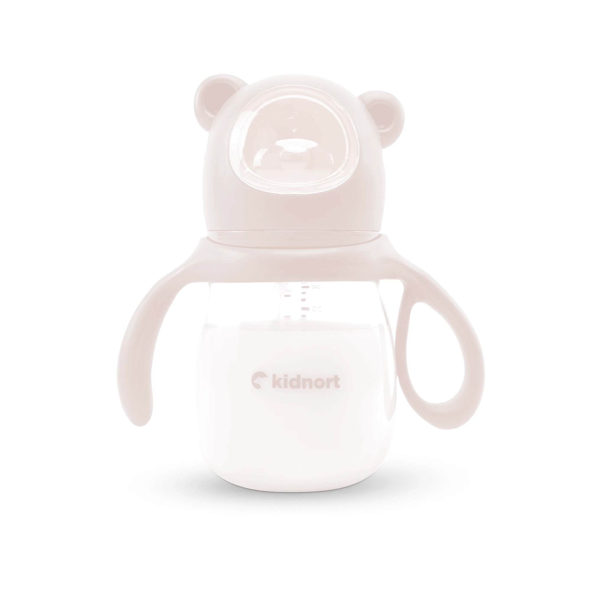 Biberons et Tasses Kidnort Jordbaer Rosa 240 Ml