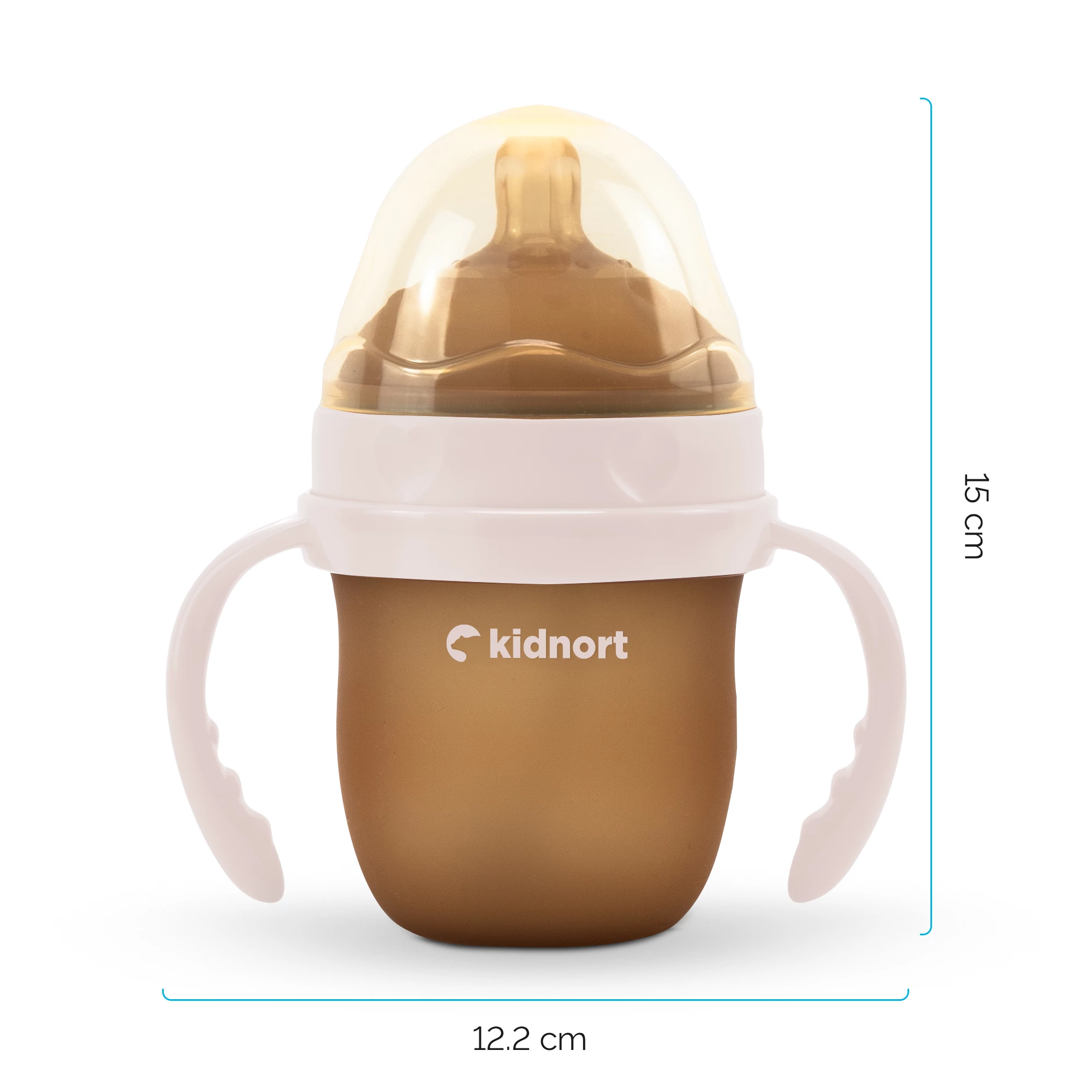 Babyflaschen Kidnort Eple - Rosa