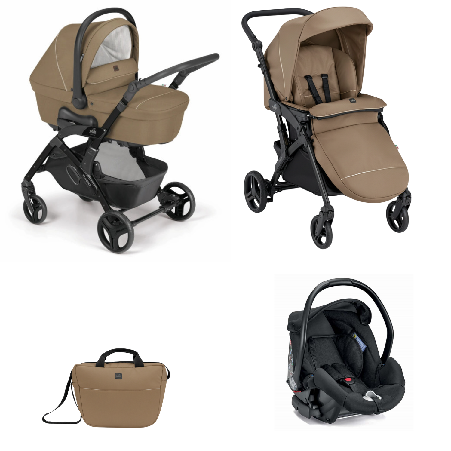 Kombikinderwagen Cam Fluido Easy 322