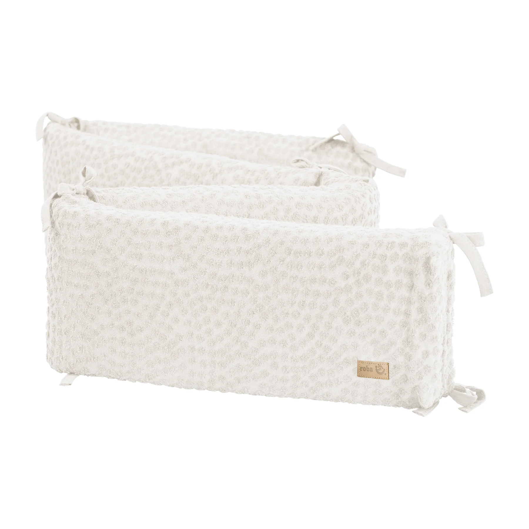 Protector de cama orgánico 'Lil Planet White'