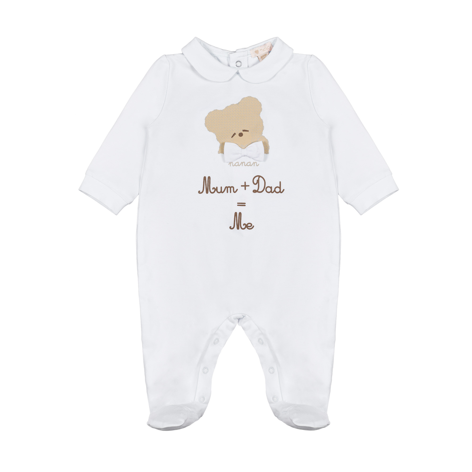 Grenouillère Nanan Maman Papa Moi 3 mois