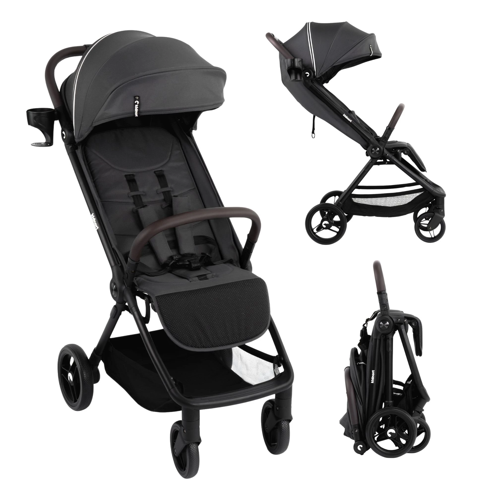 Poussette Kidnort Unique - Grey