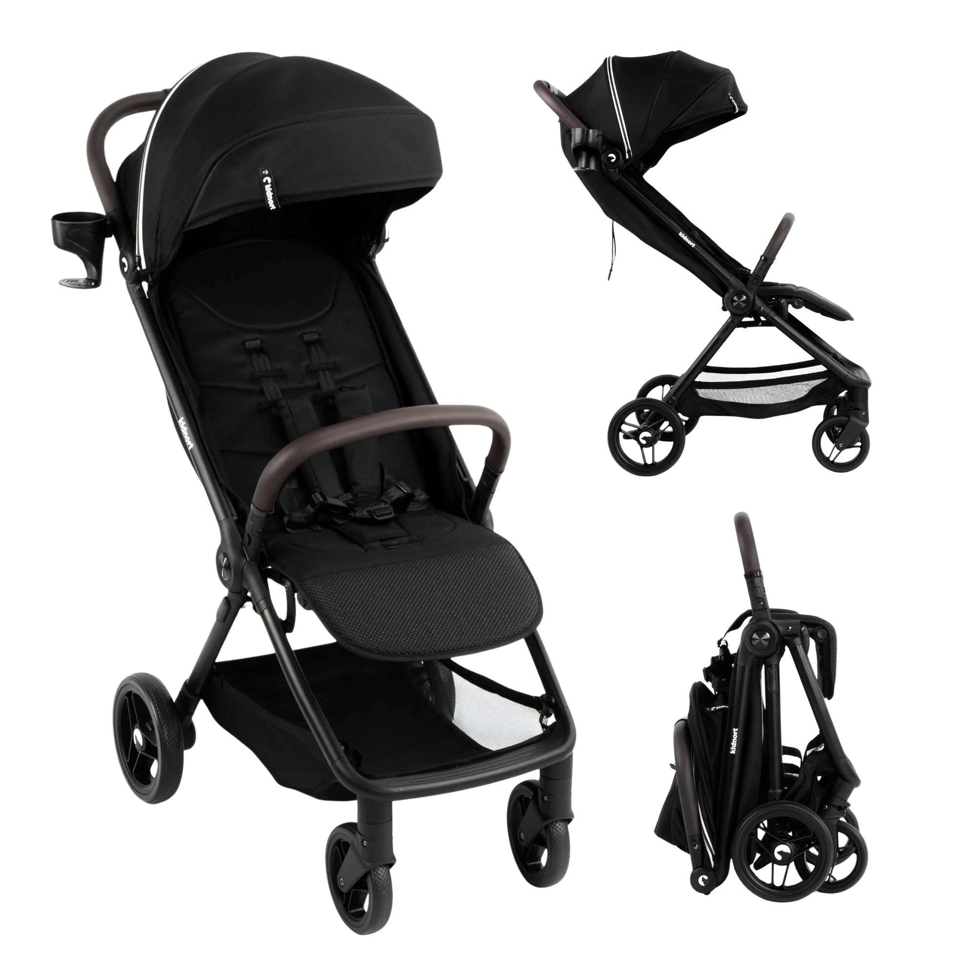 Poussette Kidnort Unique - Black