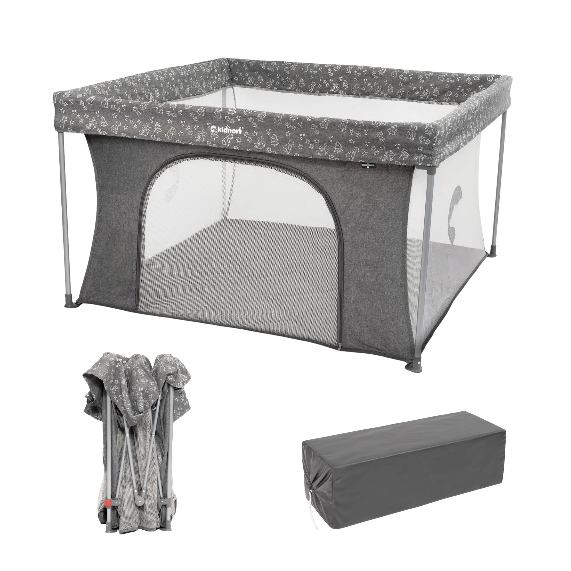 Parque infantil Kidnort Snøen-  grey
