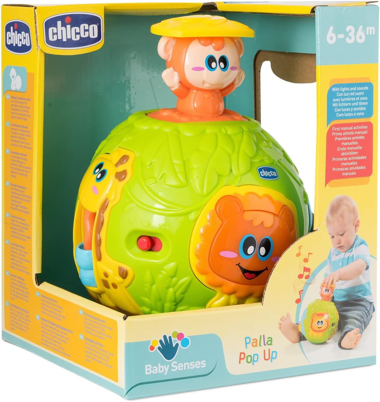 Chicco Gioco Palla Pop Up