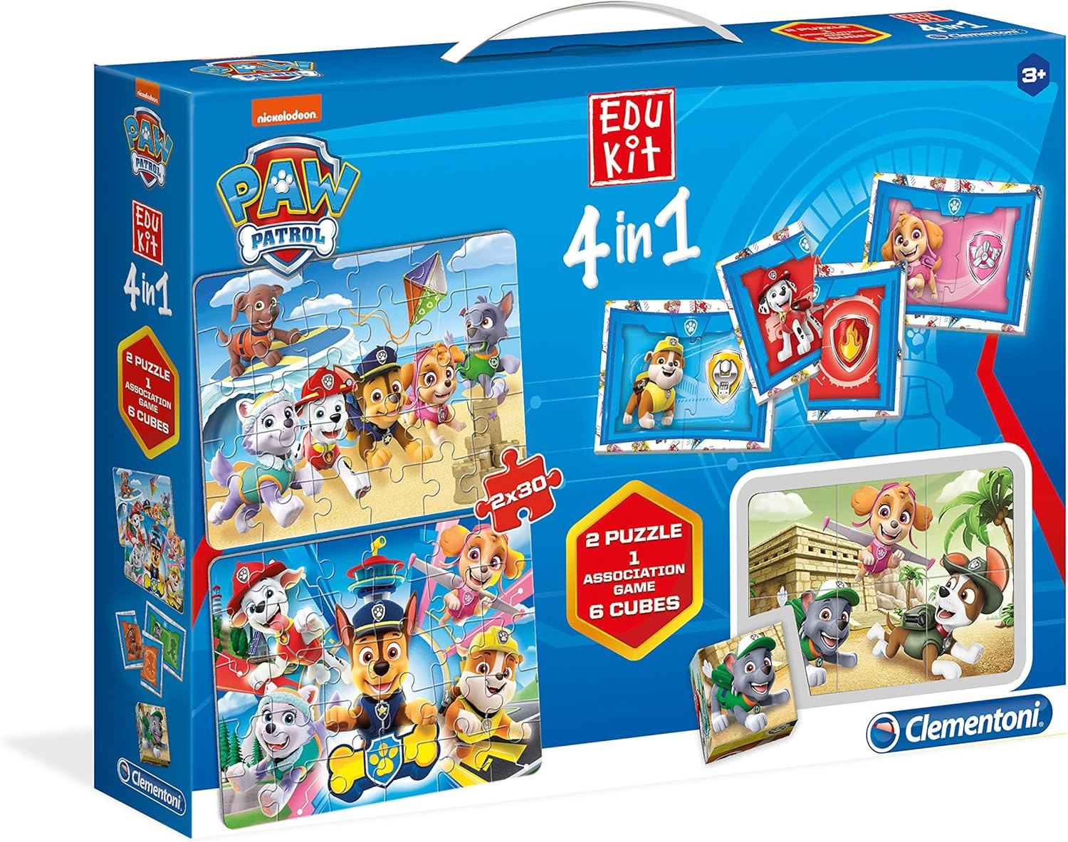 Clementoni - 18097 - Edukit 4 in 1 - Paw Patrol