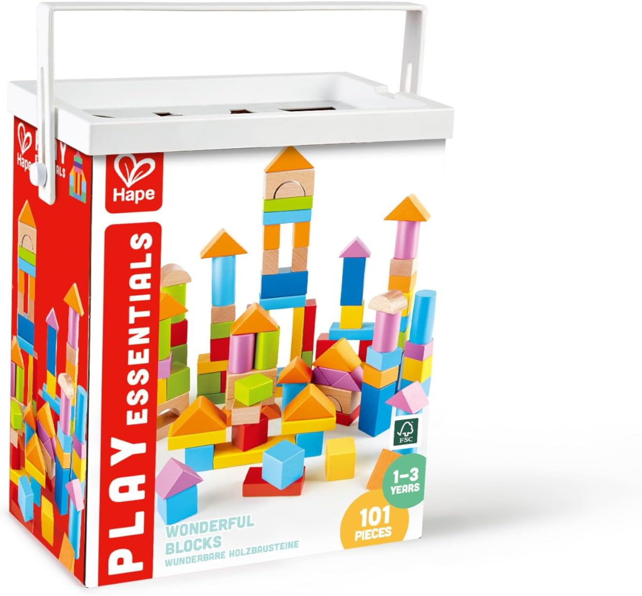 Hape Fantastici Blocchi | 101 pezzi
