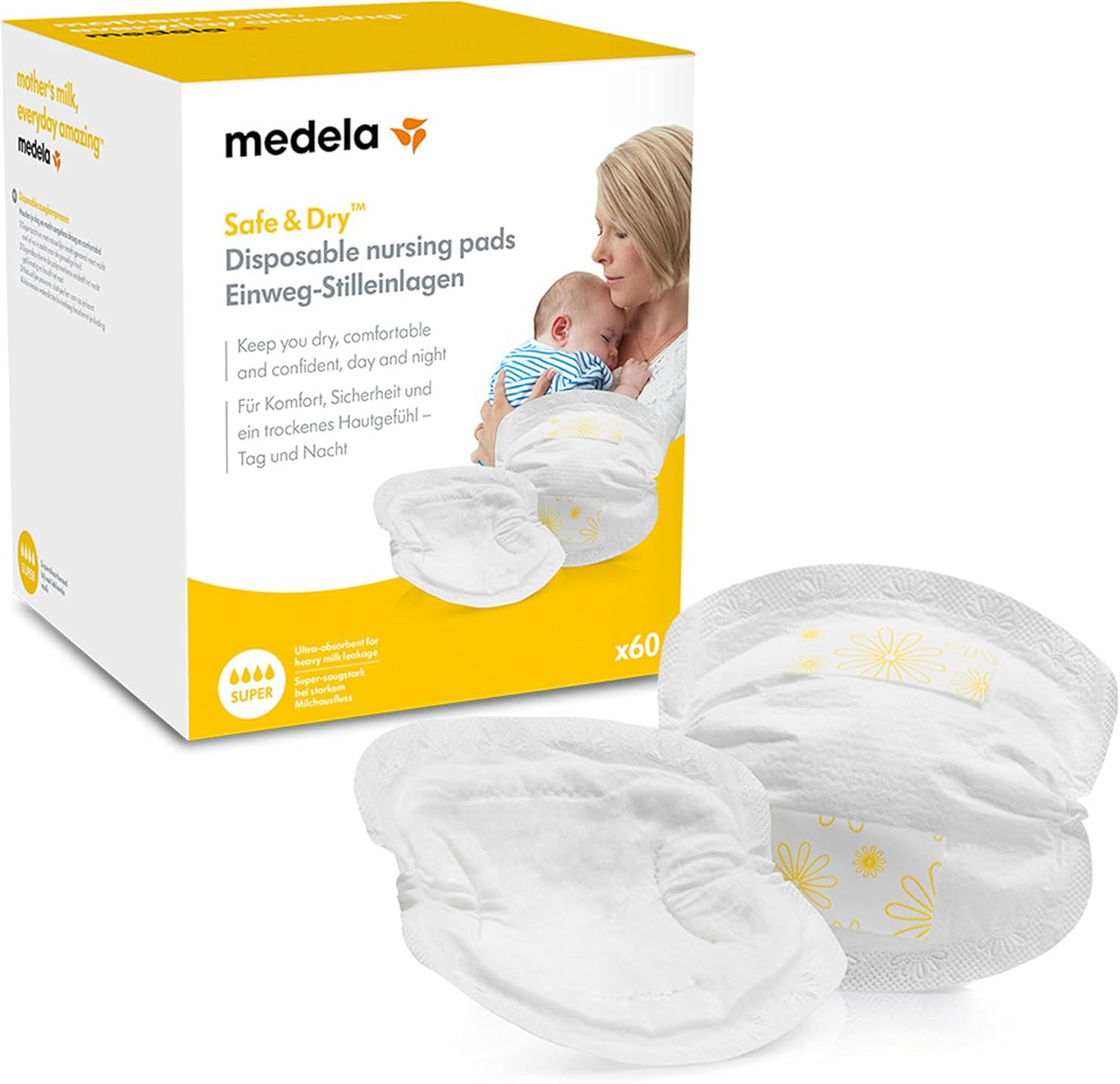 Medela Safe & Dry Coppette Assorbilatte Monouso