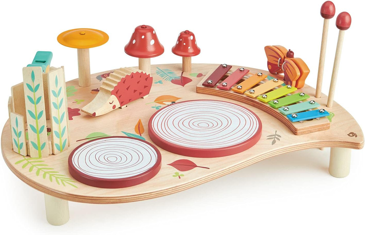 Table musicale à percussion en bois Tender Leaf
