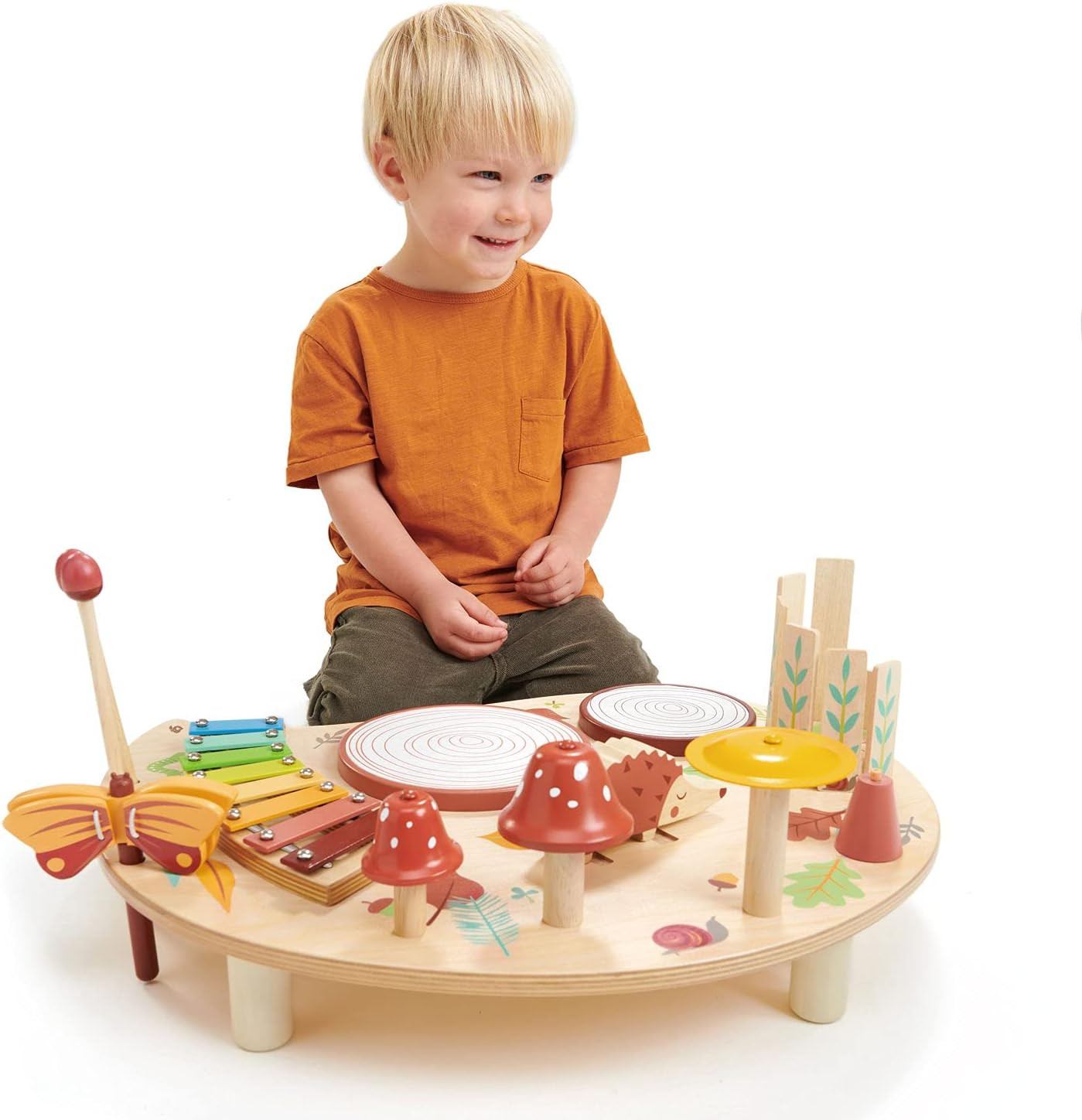 Table musicale à percussion en bois Tender Leaf