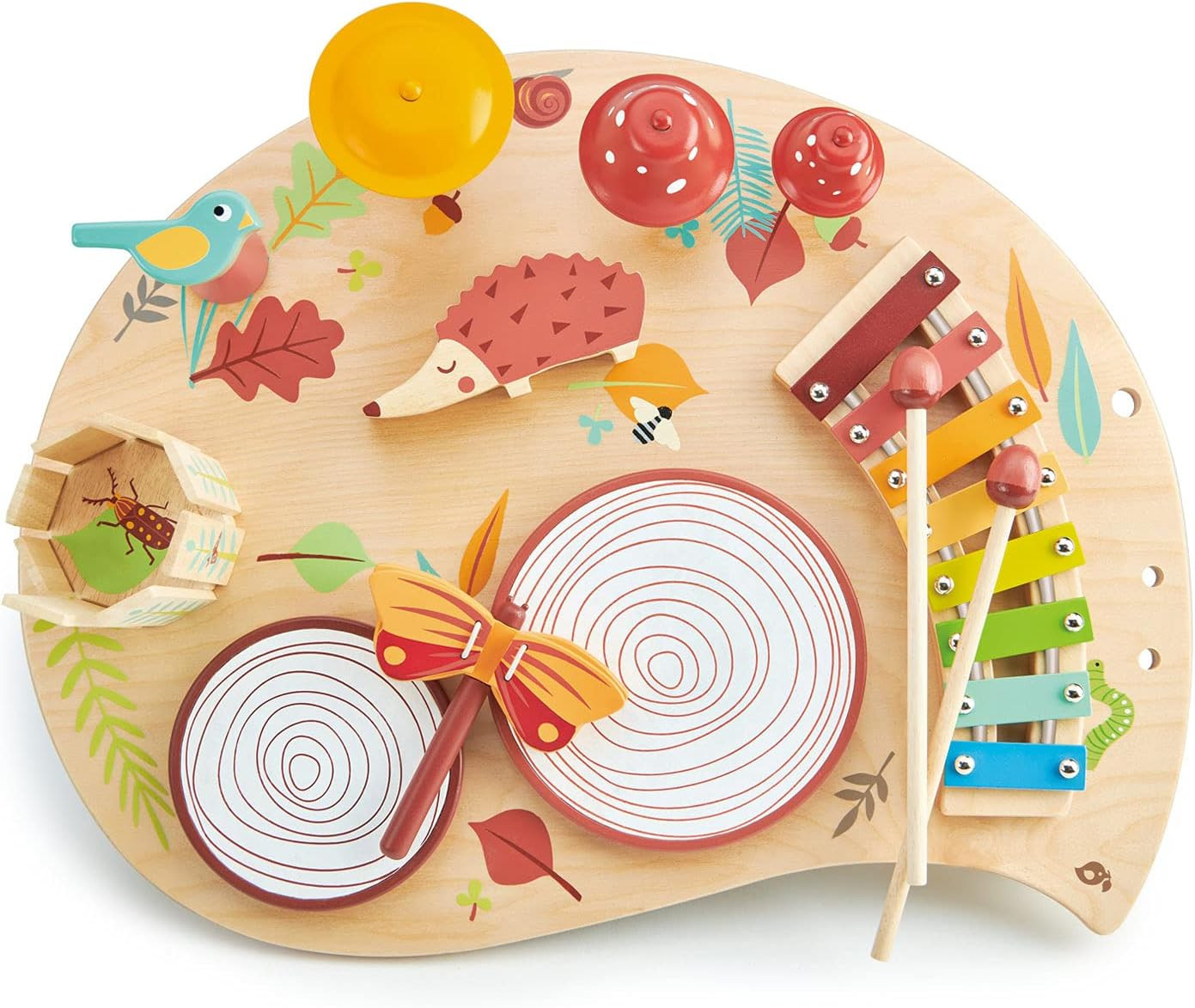 Table musicale à percussion en bois Tender Leaf
