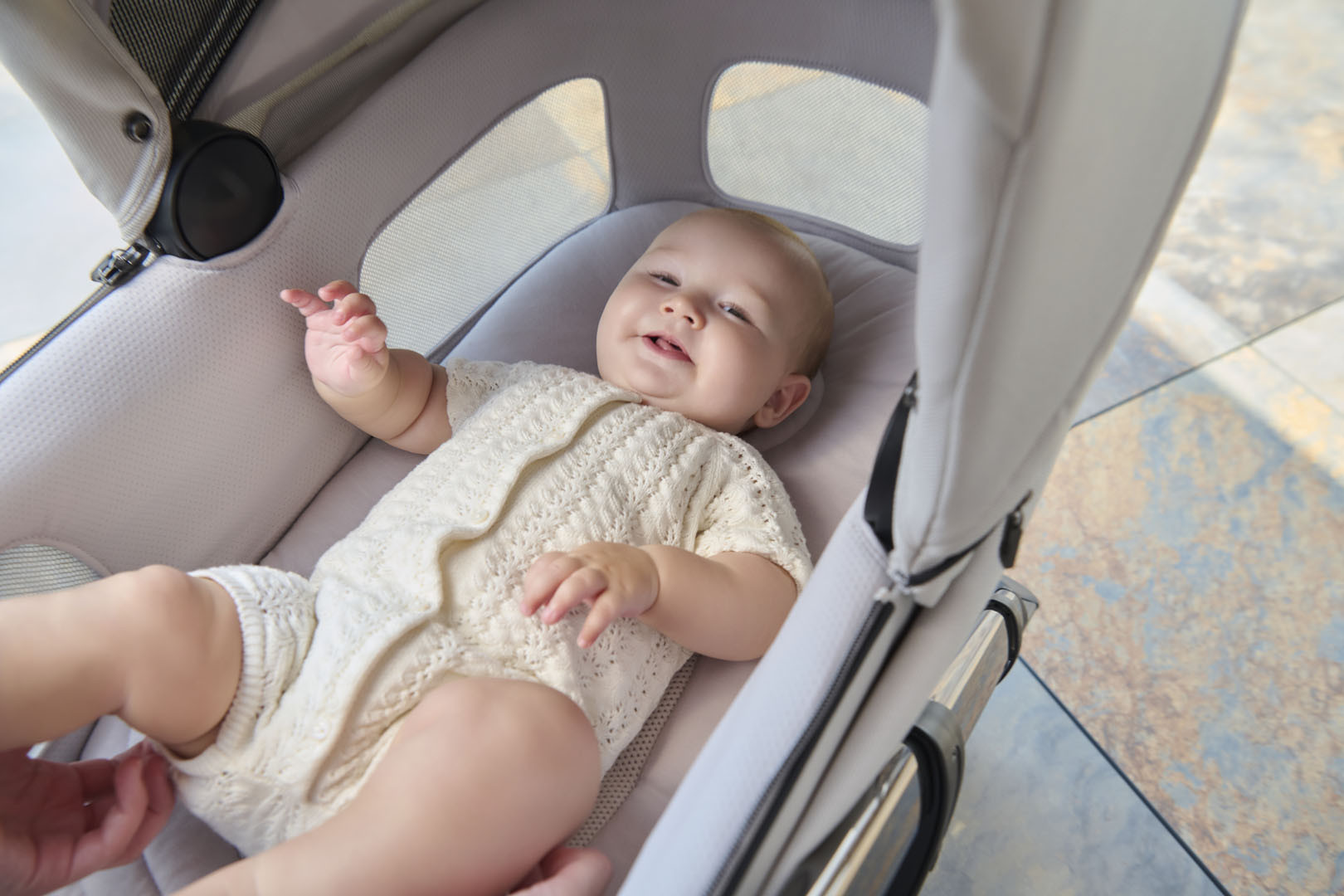 Kombikinderwagen Inglesina Aptica - Velvet Grey