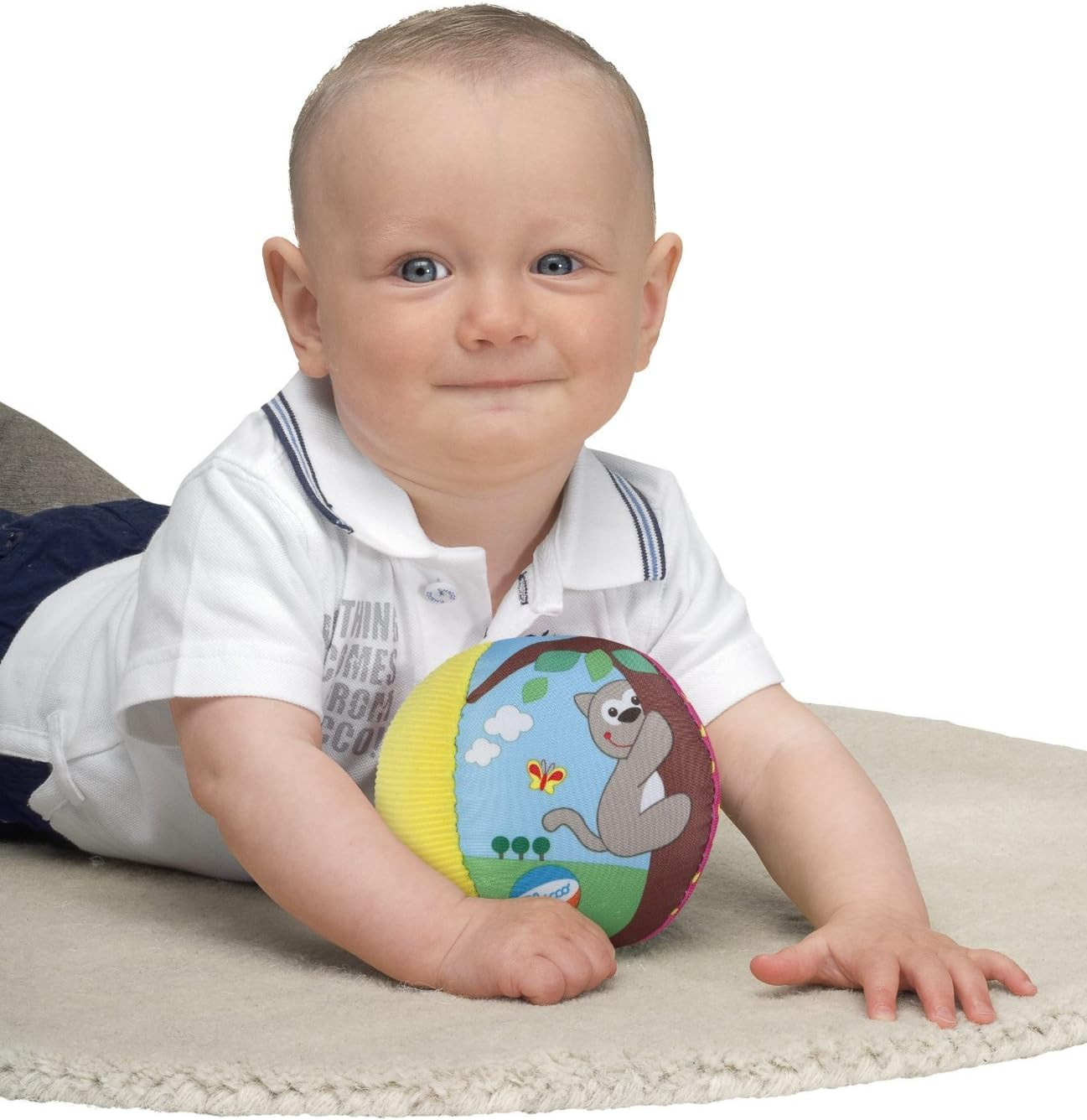 Balle multicolore douce Chicco