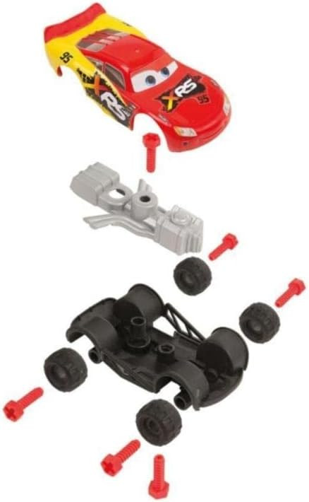 Disney Cars XRS Bricolo Center con 94 accessori,
