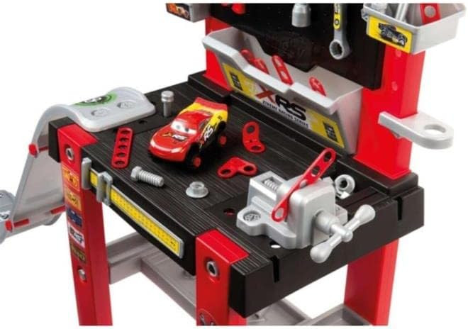 Disney Cars XRS Bricolo Center con 94 accessori,