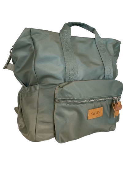 Nanan Rucksack aus grünem Nylon