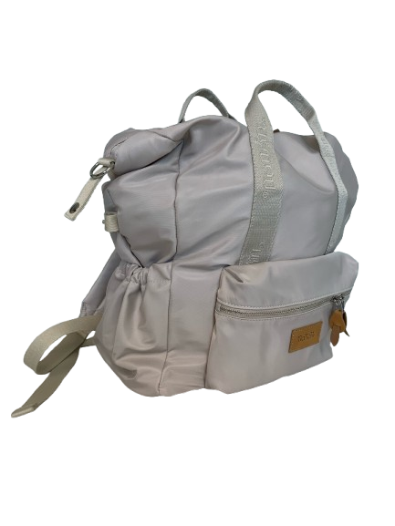 Sac à dos Nanan en nylon beige