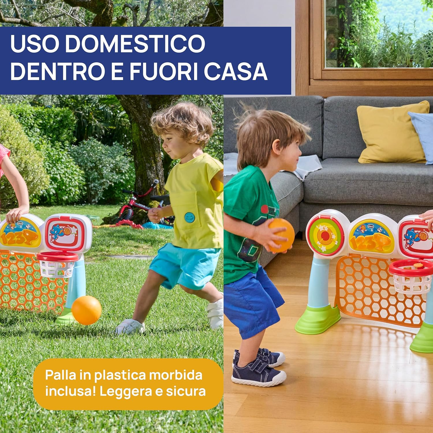 Liga Multideportiva Porta 3 en 1 2-5a FIT&FUN