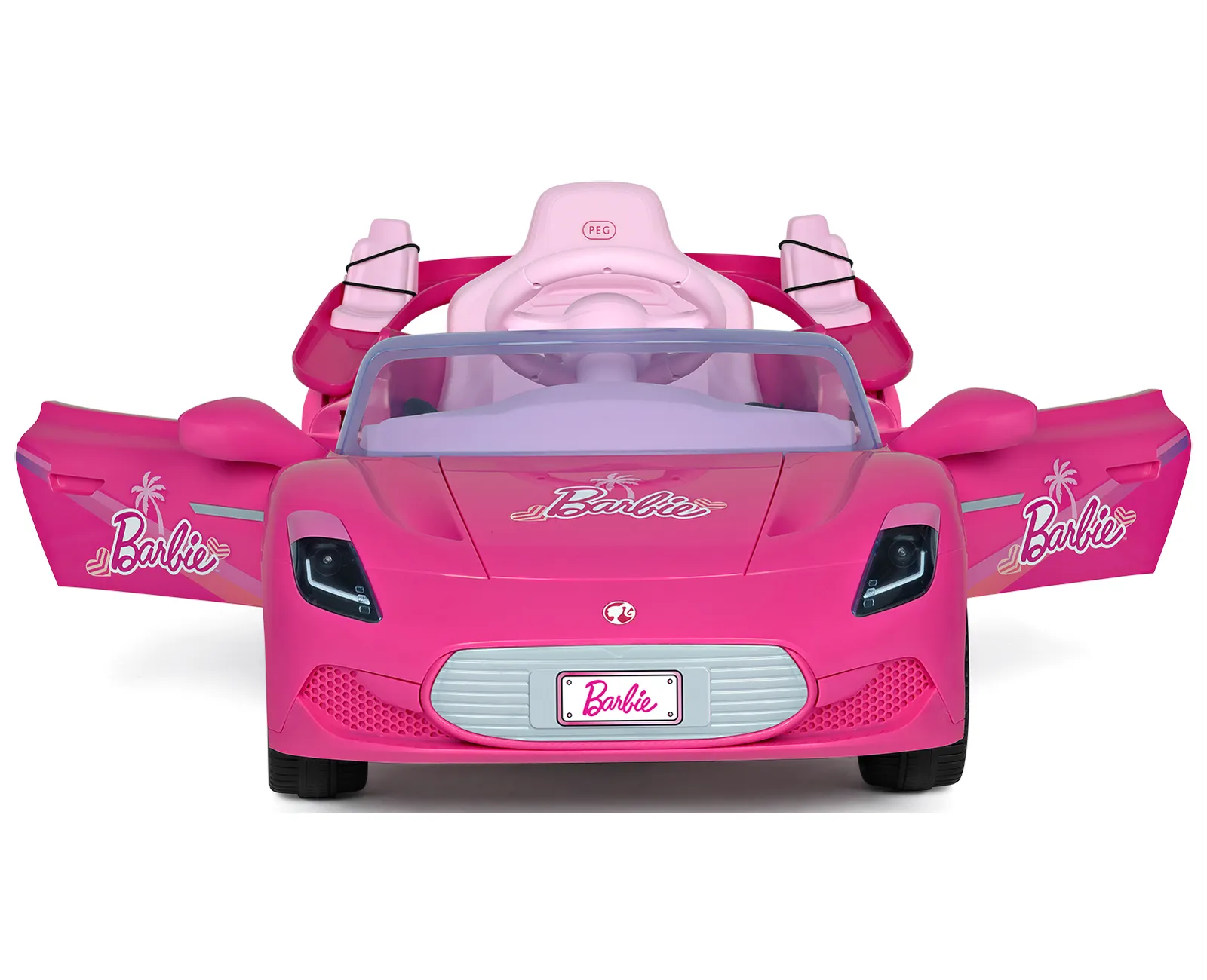 Voiture électrique Peg Perego avec radiocommande BARBIE