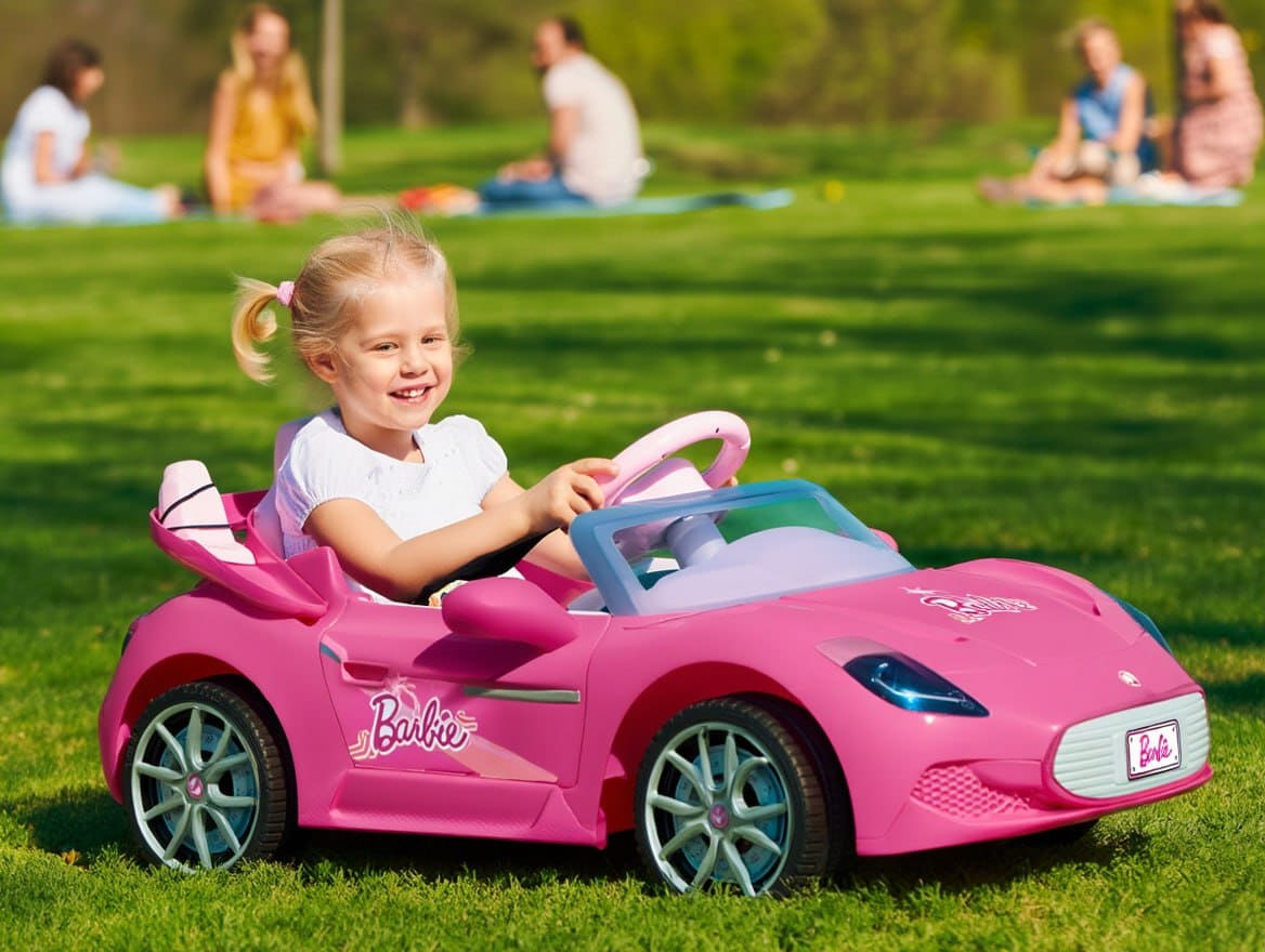 Peg Perego Auto elettrica Con Radio comando BARBIE